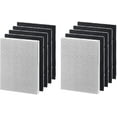 thumbnail image 1 of HEPA Air Filter Compatible With Fellowes AeraMax 200 Purifier Model 190/200/DB55/DX55. 2 Packs, 1 of 3