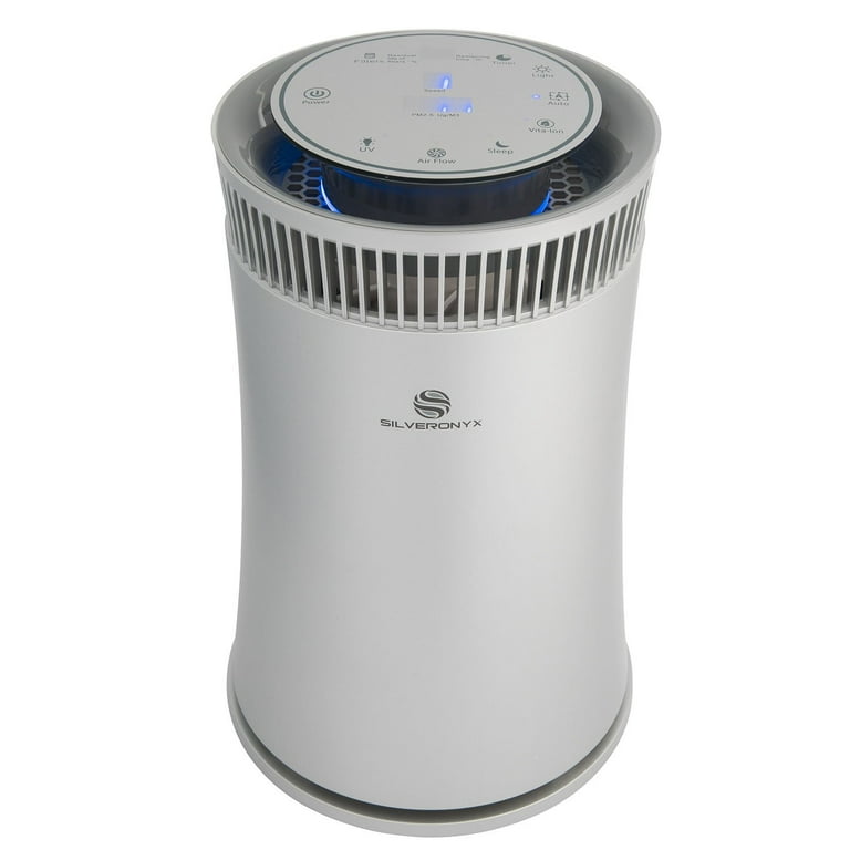 5 Speed Large Room Air Purifier Silver