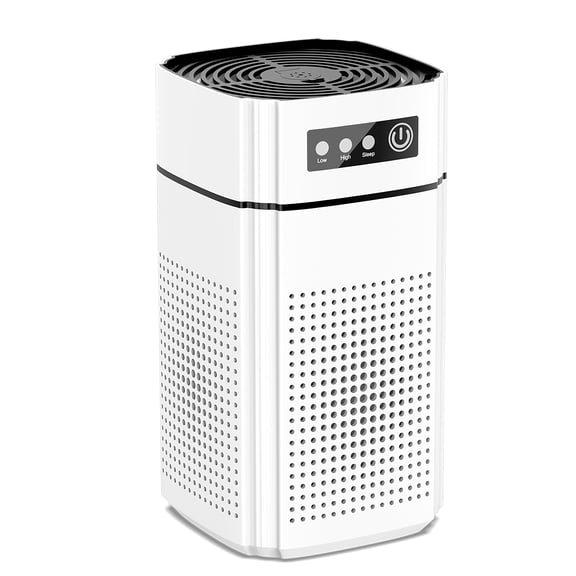 AIRFIRE Air Purifier, AP202 HEPA Air Purifiers for allergies & asthma, Wildfire, Pet Fur, Pollen, 1 PCS, White
