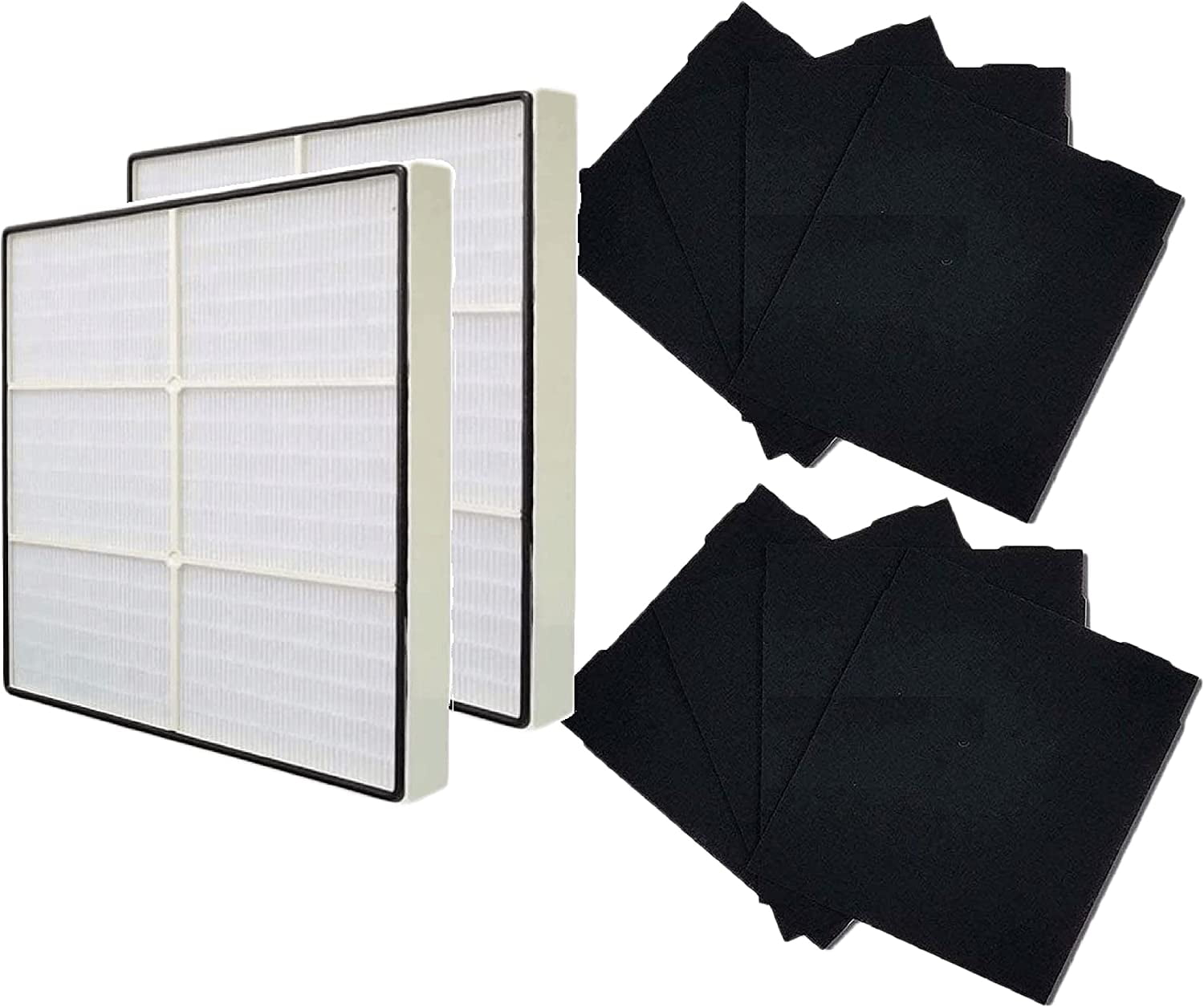 HEPA Carbon Pre Filter Set Compatible With Sears 83375, 83376, 83200