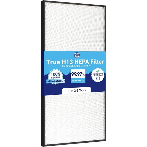 Smart Air Blast HEPA Replacement Filter 99.97 Efficiency 119 60 9 cm