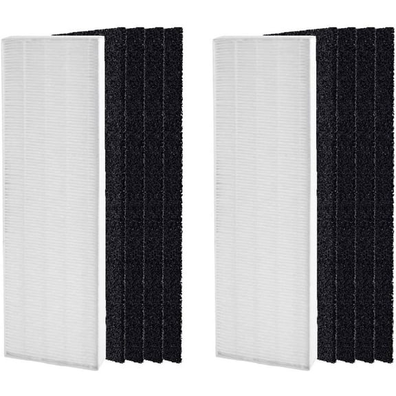 HEPA Filter Replacement Compatible With Fellowes AeraMax 100 Air Purifier By Nispira, 2 Filters