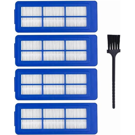 HEPA Filter Replacement Compatible with eufy RoboVac 11S Max, 15C Max, 30C Max, G10, G10 Hybrid, G20, G30, G30 Edge, G30 Hybrid, 4-Pack