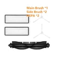 HEPA Filter Roll Main Brush Side Brush Mop Cloth Rag for 360 S6 Pro S9