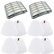 HEPA Filter for Shark Navigator Filters NV350 NV351 NV352 NV355 NV356 NV360 NV370 NV357 NV391 UV440 NVLFT199 UV490CCO UV540, For Shark Filters XFF350 XHF350 2 Foam and Felt + 2 Hepa Filter