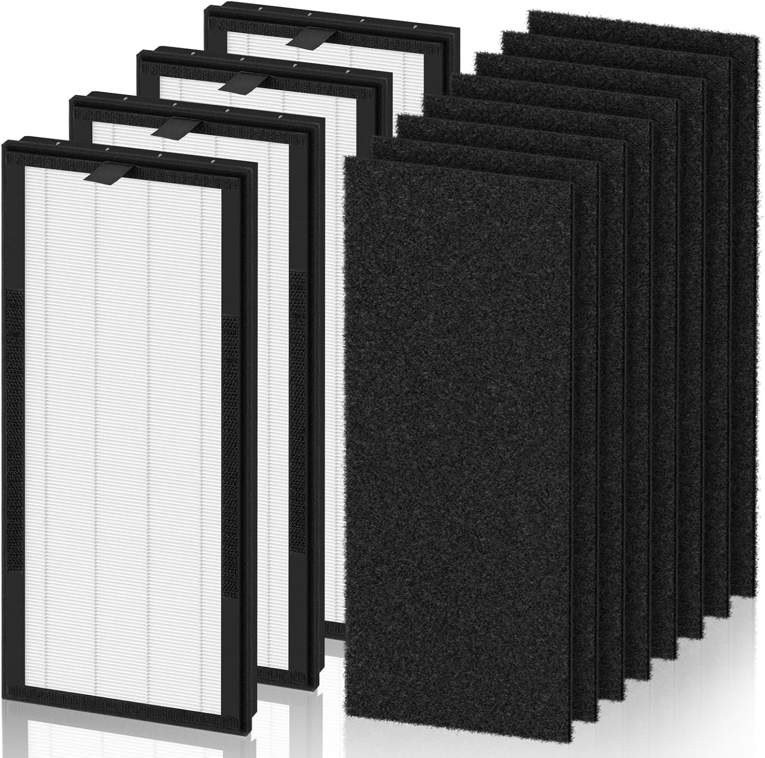 Sw 8000 Filter HEPA Replacement Filter for VEVA 8000 Elite Pro Series Air Purifier, 4 ...