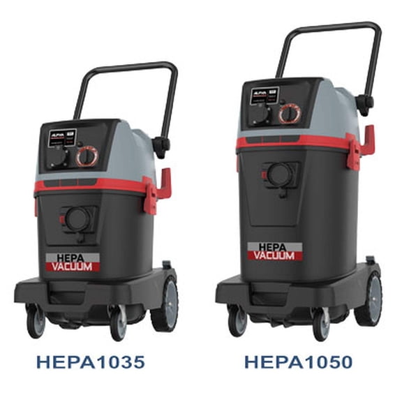 Alpha Professional Tools HEPA Wet/Dry Vacuum Safely Extracts Harmful Dust Directly from the Tool