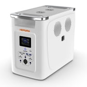 HEPWAY Alpha 2000 Portable Power Station,2000W4000W Surge 2048Wh LifePO4 3000+ Cycle to 80%, Expandable Power Bank w/ X-Boost 3600W, Full Charge in 1.3Hr Solar Generator for Home Backup RV Camping