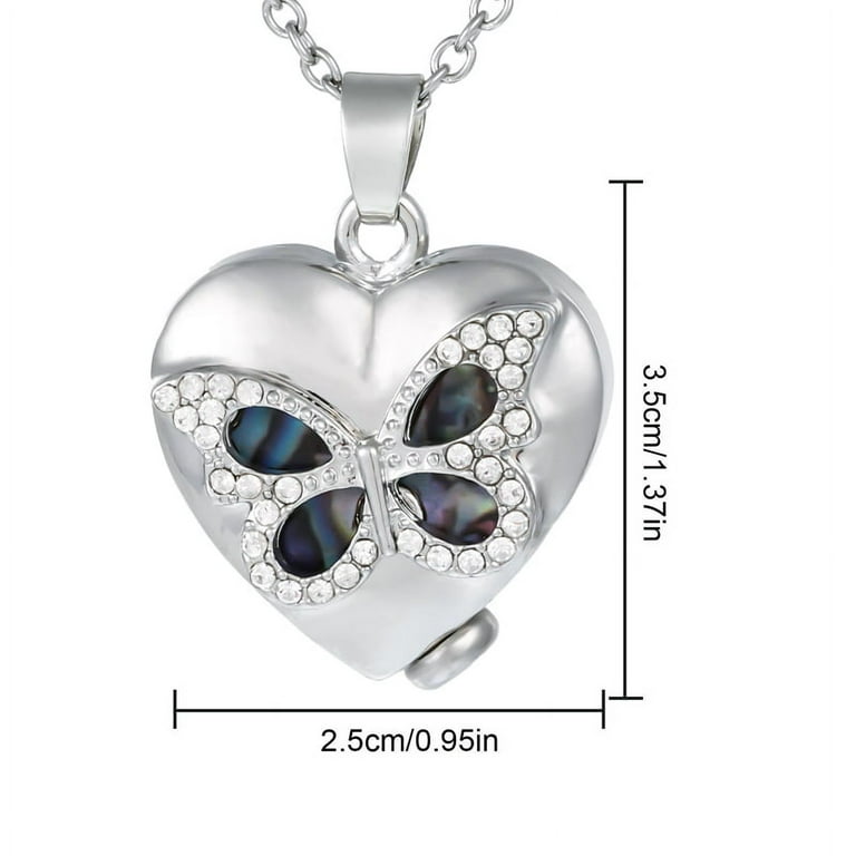 Butterfly keepsake urn sale necklace