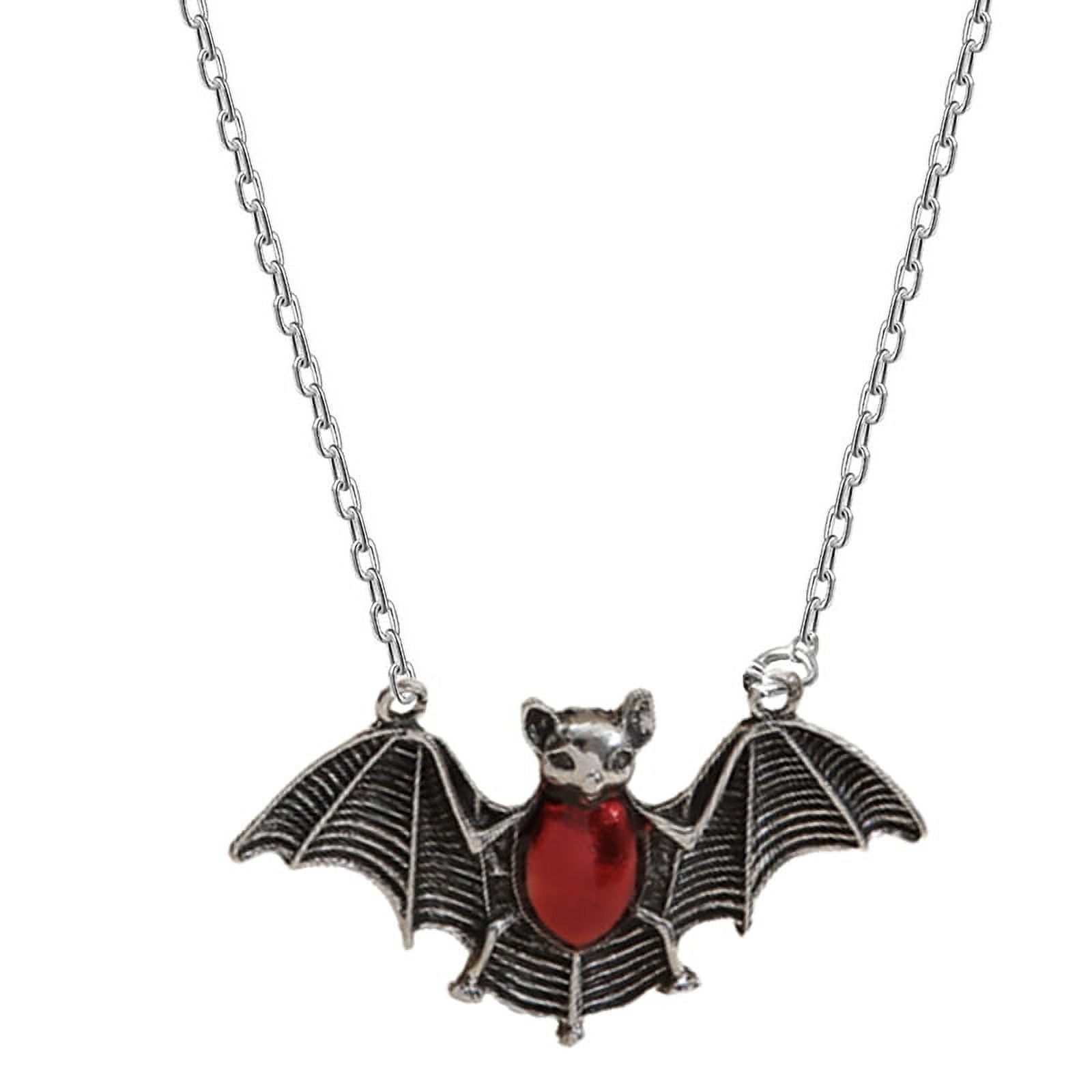 Red bat necklace sale