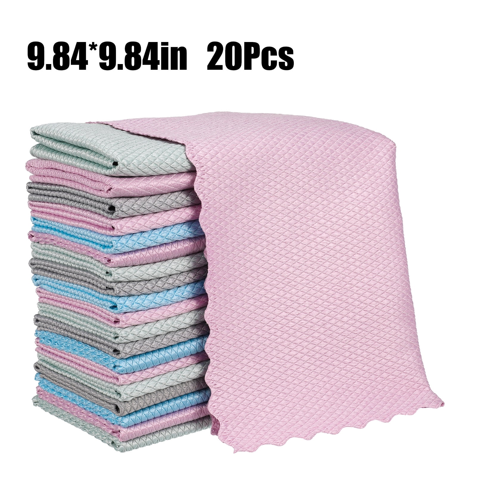  Trapical Fish Marine Organism Ocean Animal Cleaning Cloth Screen  Cleaner 2pcs Suede Fabric : Electronics