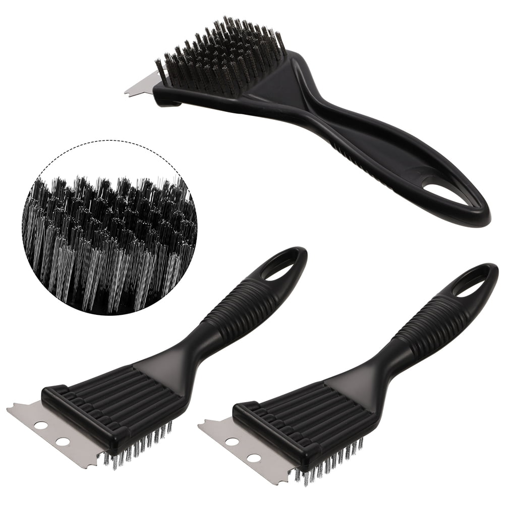  GRILLART Grill Brush Bristle Free. [Rescue-Upgraded] BBQ  Replaceable Cleaning Head, Unique Seamless-Fitting Scraper Tools for Cast  Iron/Stainless-Steel Grates, Safe Barbecue Grill Cleaner-Red : Patio, Lawn  & Garden