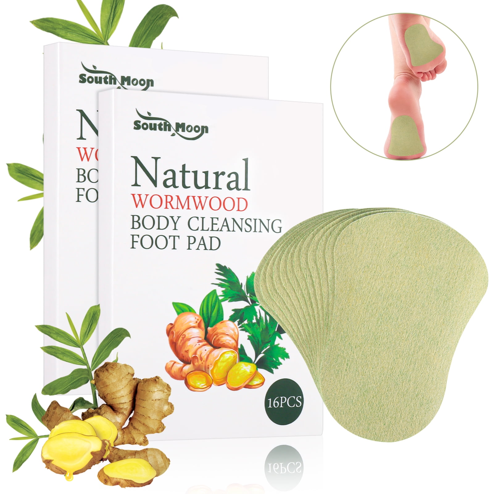 HEQUSIGNS 32Pcs Detox Foot Pads, Foot Detox Patches for Deep Cleansing