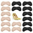 thumbnail image 1 of HEQUSIGNS 8 Pairs Heel Cushion Pads, Shoe Inserts Heel Cushion Inserts, Self-Adhesive Heel Cushion Inserts Prevent Heel Slip and Blister, Heel Pain Relief for Men Women, 1 of 8