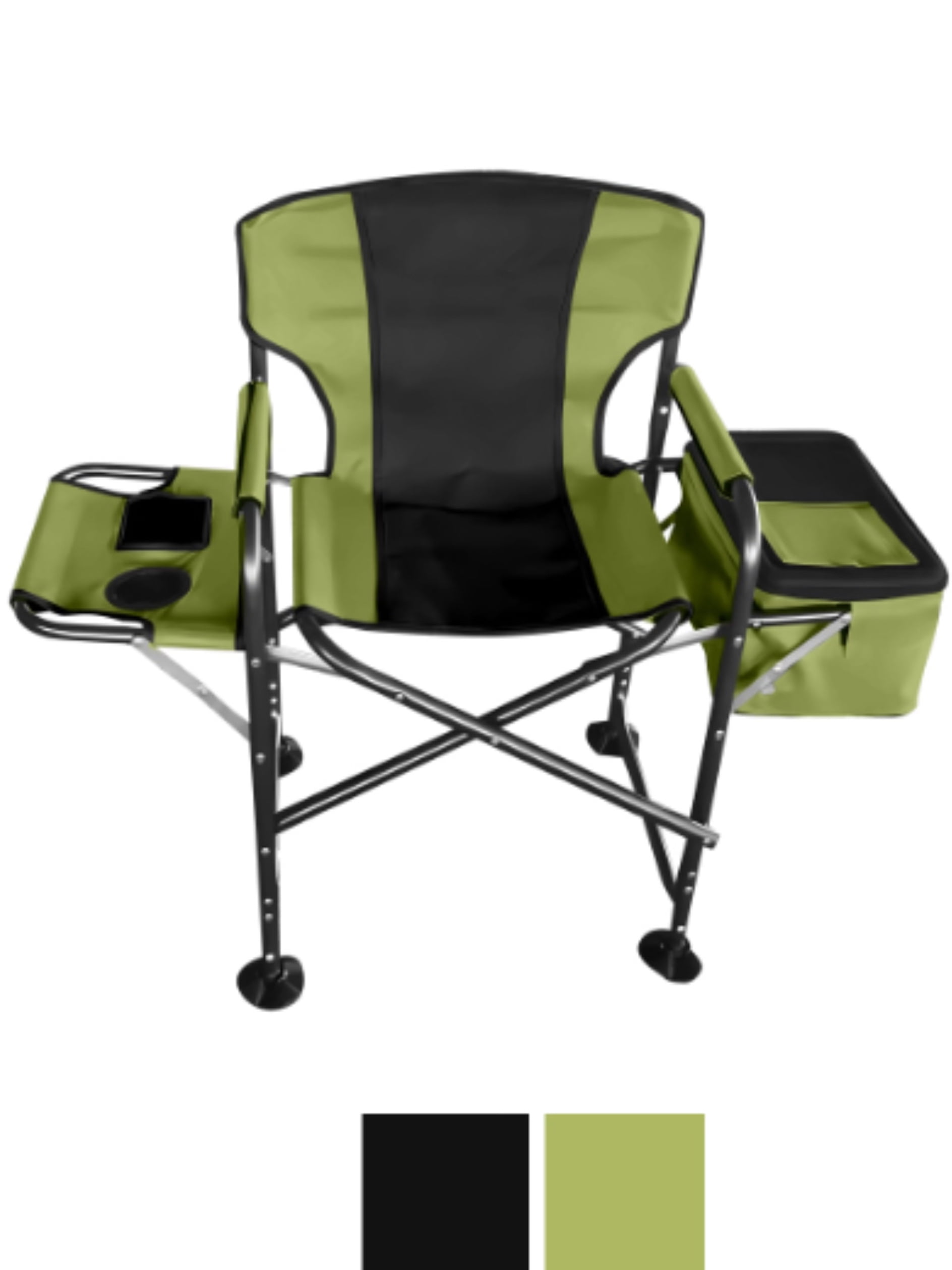 HEQUSIGNS Camping Directors Chair, Heavy Duty Oversized Portable