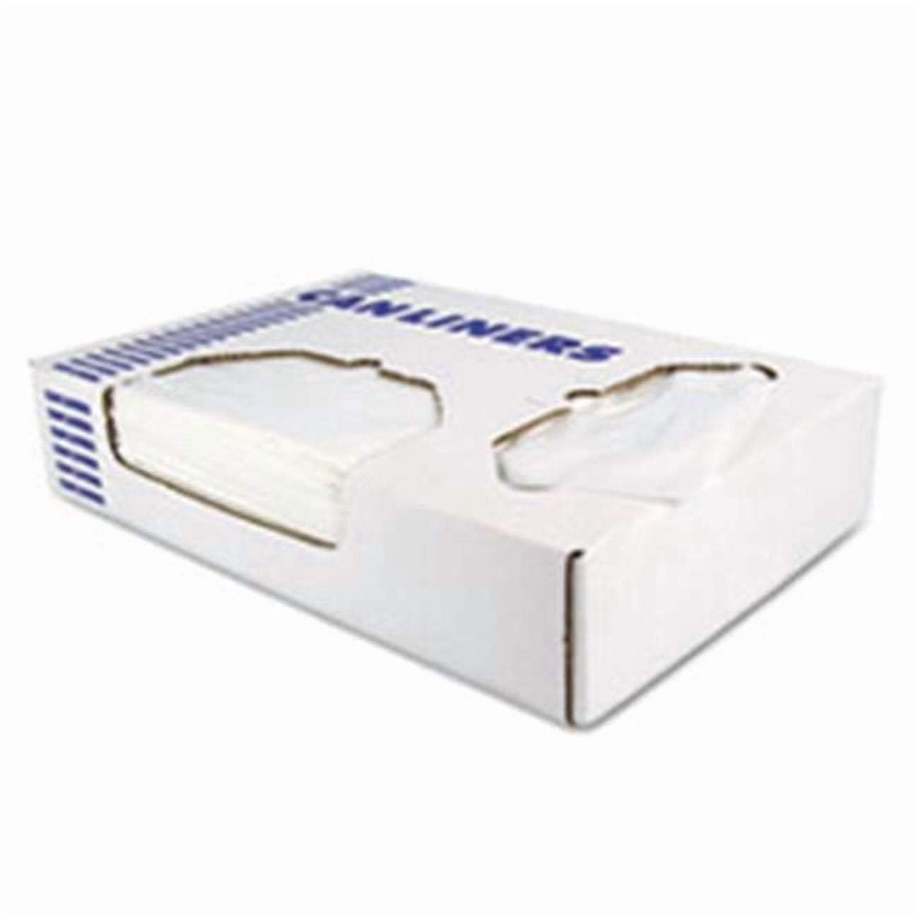 HER 20-30 gal 0.9 Mil Low-Density Garbage Bags, White - 30 x 36 in. - 200 Per Case