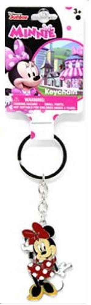 H.E.R. ACCESSORIES HER Accessories - Disney Junior Metal Keychain - MINNIE MOUSE (Red Dress)
