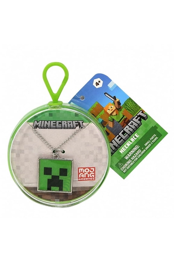 HER Accessories - Minecraft Metal Necklace - CREEPER