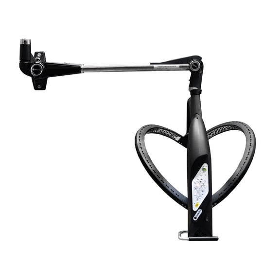 HERA II Hair Processor Professional Salon Hair Coloring Treatment Wall Mounted Equipment for Hair Salon Styling Studio, Black