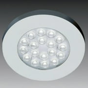 HERA LIGHTING Round Led Warm White Spotlight - Stainless Steel