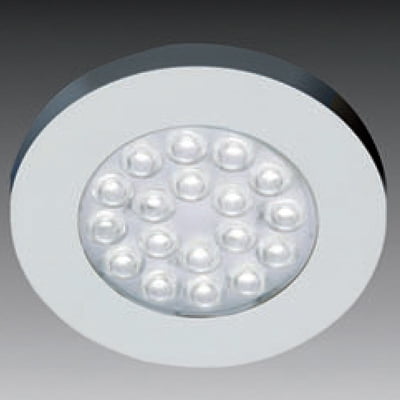 HERA LIGHTING Round Led Warm White Spotlight - Stainless Steel
