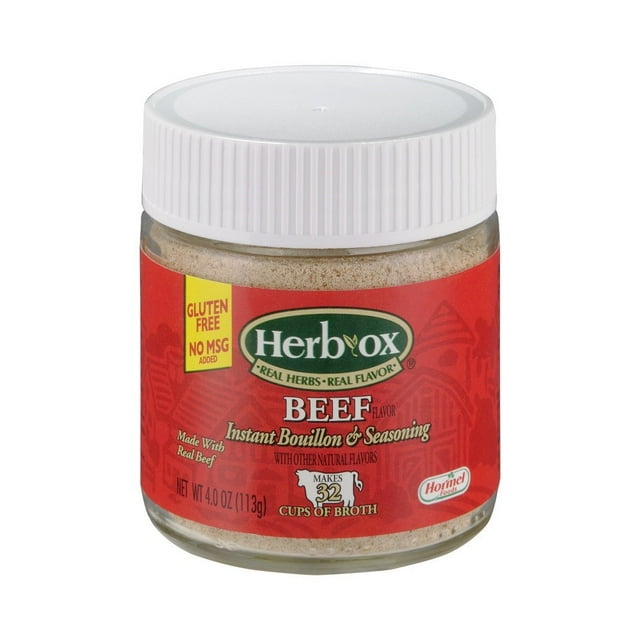 HERBOX Beef Bouillon Granules, 4 oz
