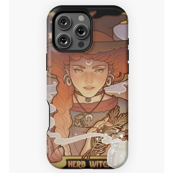 HERB WITCH GA5907 Phone Case for iPhone 11 to 17 Pro Max
