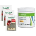 thumbnail image 1 of HERBA LIFE NRG Tea Select Passionfruit Hibiscus 30 Packets with Prolessa 2.6 oz, 1 of 5