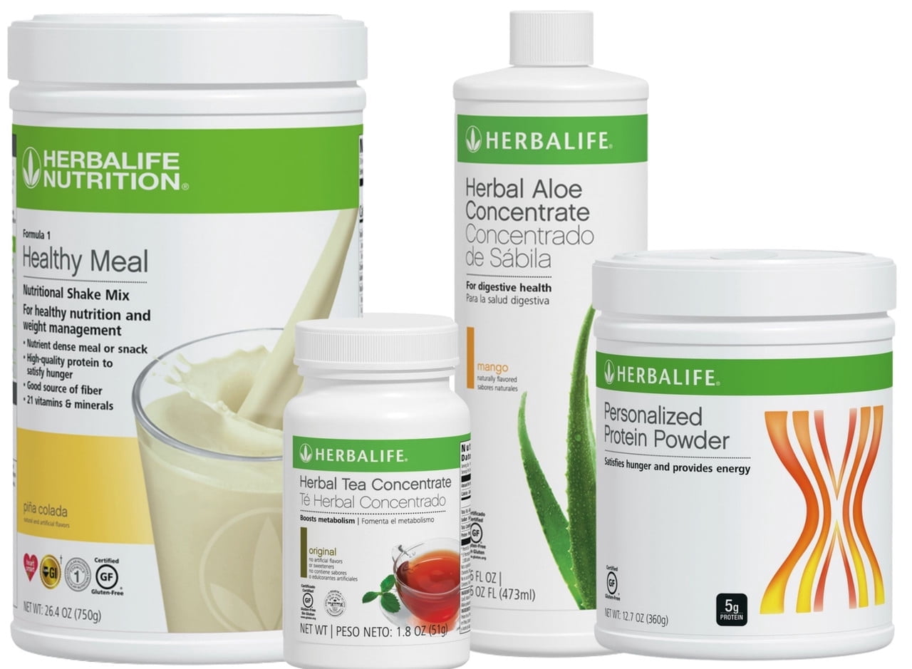 HERBA LIFE NUTRITION Formula 1 Four Combo (PiñaColada 750g