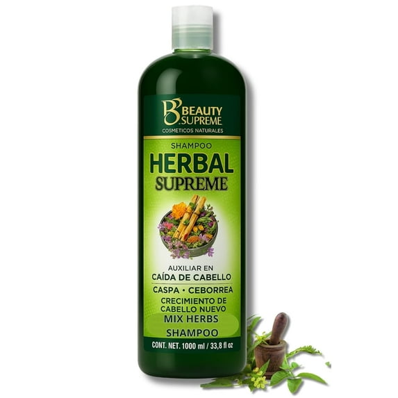 HERBAL Supreme Shampoo with Cacahuananche, Rosemary, Aloe & More. 33.8 fl oz