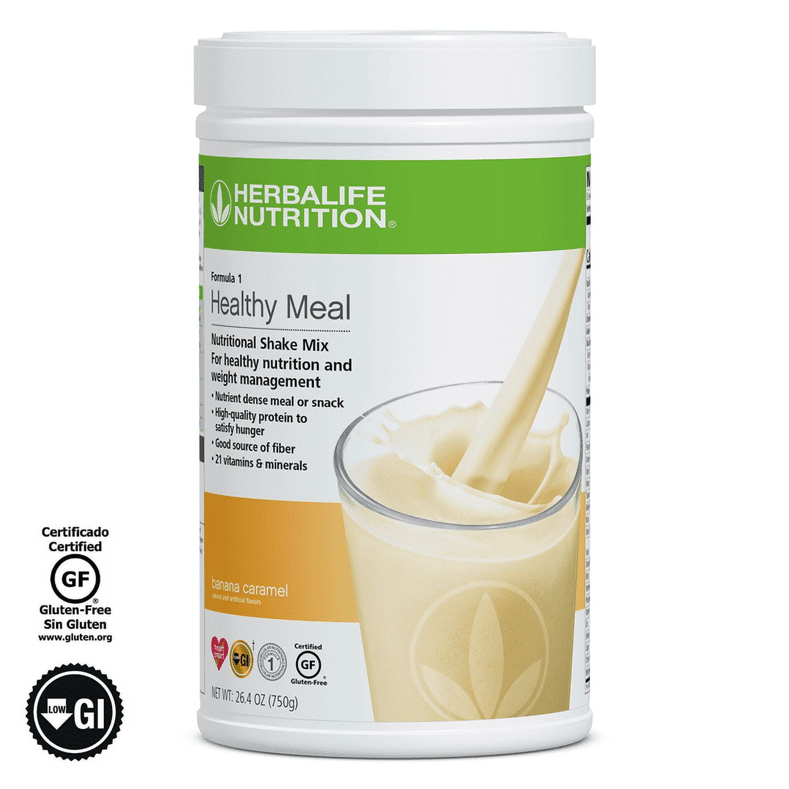 HERBALIFE Formula 1 Healthy Meal Nutritional Shake Mix: Banana Caramel 750  g 
