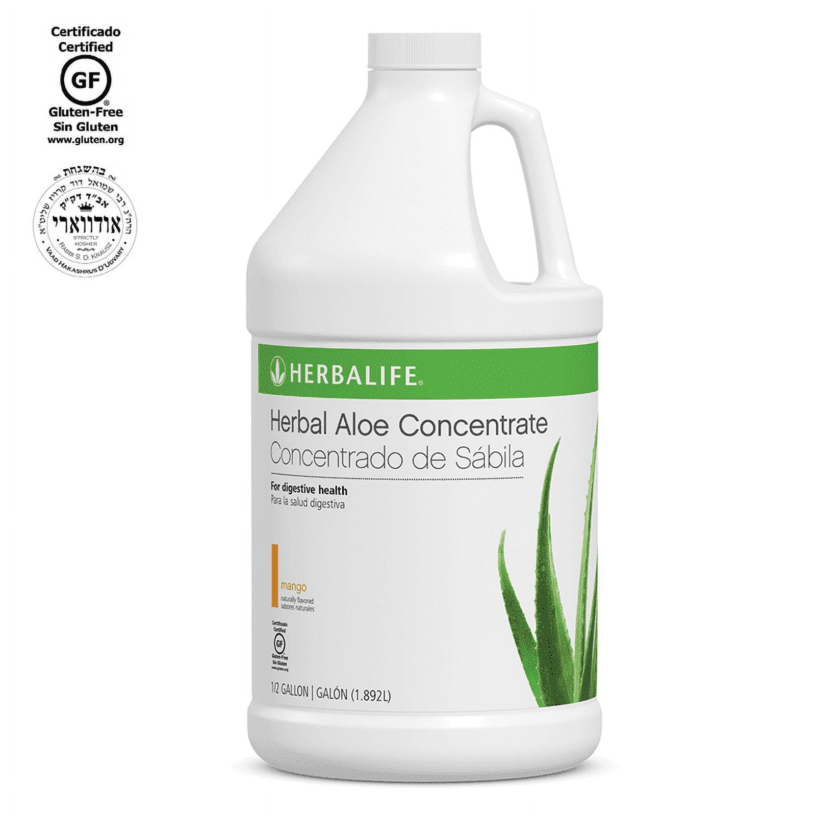 HERBALIFE Herbal Aloe Concentrate Mango 1/2 Gallon