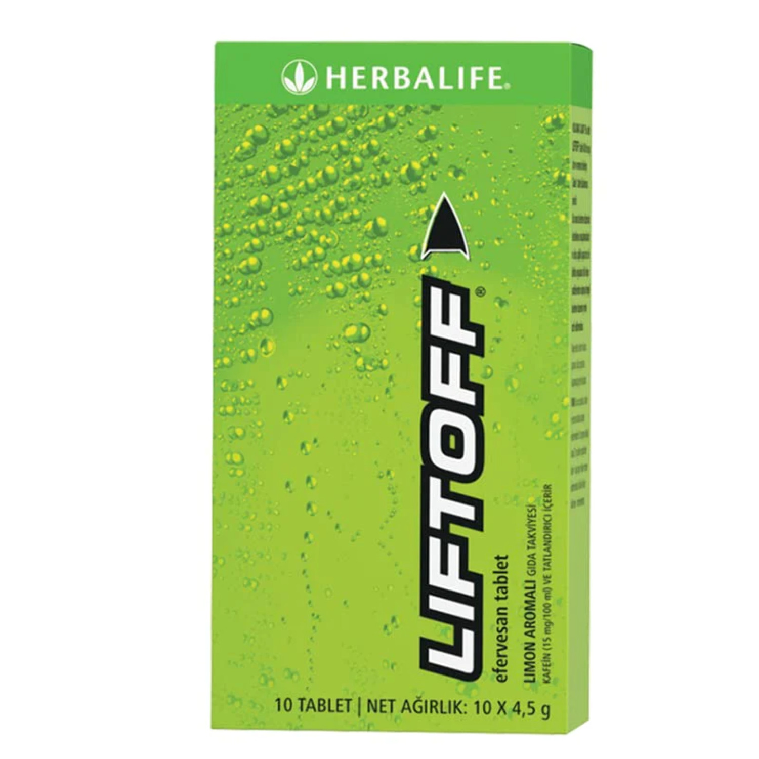 HERBALIFE LIFTOFF Energy Tablets LemonLime Blast Instant Energy