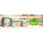 HERBLIFE Formula 1-KULFI WITH PROTEIN POWDER-200GM AND AFRESH ENERGY DRINK PEACH FLAVOUR (PACK OF 3)