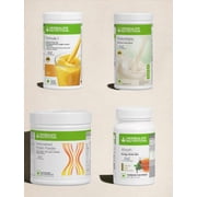 HERBLIFE Formula 1 - MANGO WITH SHAKEMATE PROTEIN POWDER -200GM AND AFRESH TULSI PACK OF 4