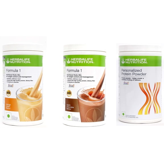 HERBLIFE Nutrition Shake Mix ORANGE WITH DUTCH CHOCOLATE AND PROTEIN POWDER 400 GRAM