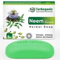 thumbnail image 1 of HERBOGANIC Neem and Black Seed Oil Herbal Soap | 5oz Natural Soap Bar Pack of 1 | Rejuvenating & Nourishing Skincare for Men and Women, 1 of 6