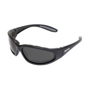 HERC1PLSMA-F Hercules 1 Plus Matte Black Frame & Smoke Antifog Lense Safety Glass