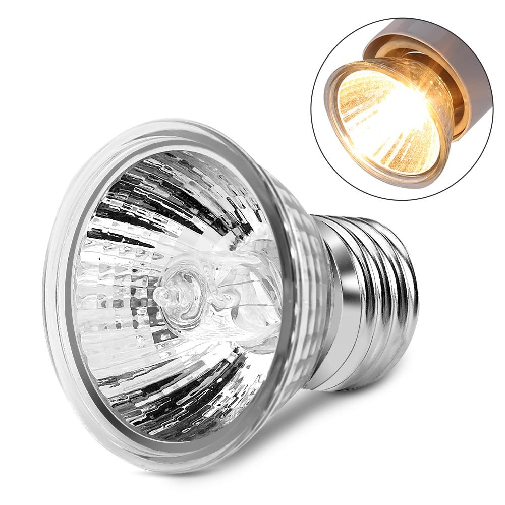 HERCHR 75W Heating Light Bulb Aquarium Lamp for Pet Reptile Turtles, Reptile Light, Heating Light