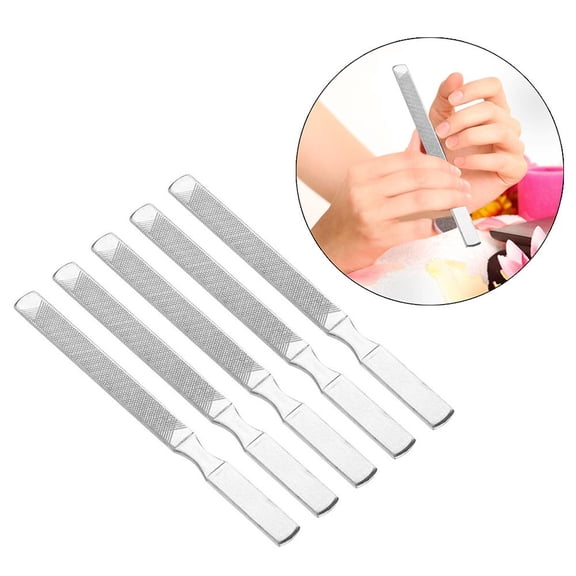 HERCHR Nail Manicure Kit, Stainless Steel Metal File Toe Finger Cuticle Nipper Nail Cutter Plier Scissors Manicure Tool, Manicure Tool Kit