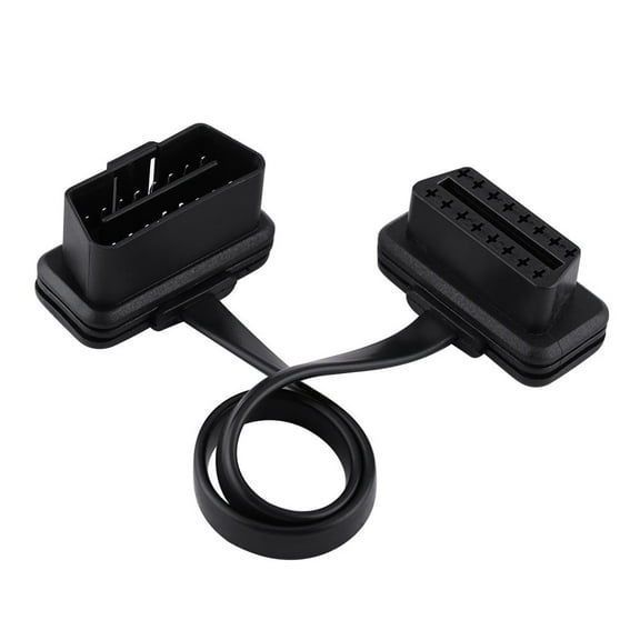 HERCHR OBD2 Cable Adapter, Car Auto 16 Pin Male to Female OBD2 Extension Cable Diagnostic Adapter, OBD2 Cable