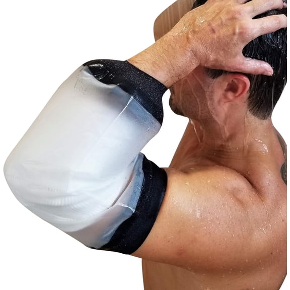HERCHR Waterproof Adult Sealed Cast Bandage Protector Wound Fracture Hand Arm Cover for Shower Bath, Waterproof Sealed Protector for Bath Shower, Waterproof Sealed Protector For Adult