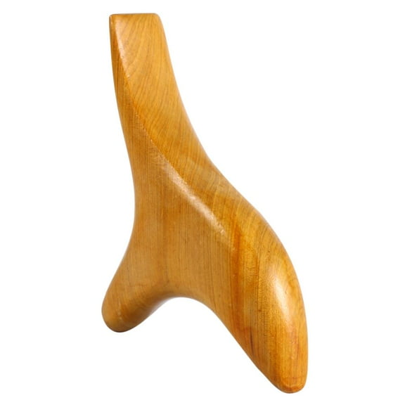 HERCHR Wood Spa Therapy, 5Styles Vietnam Fragrant Wood Body Foot Reflexology Acupuncture Thai Massager Roller Therapy, Wood Massager