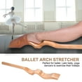 thumbnail image 1 of HERCHR Wooden Ballet Dance Foot Stretch Stretcher Arch Enhancer with Elastic Band , Foot Archer,Ballet Foot Stretcher, 1 of 7