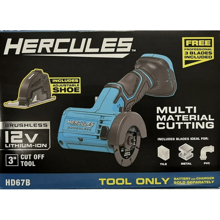 HERCULES 12V Brushless Cordless 3 in. Cut-Off Tool - Tool Only