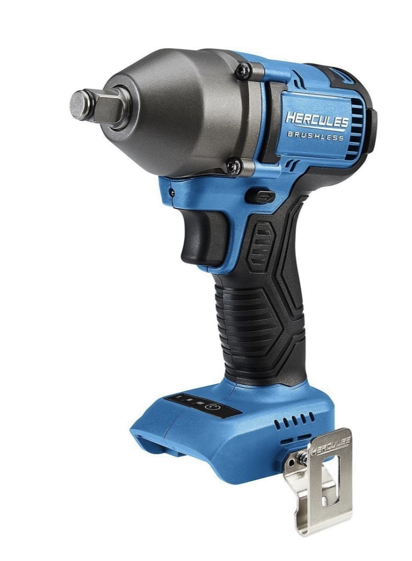 HERCULES 20V Brushless Cordless 1/2 3-Speed Impact Wrench, 555