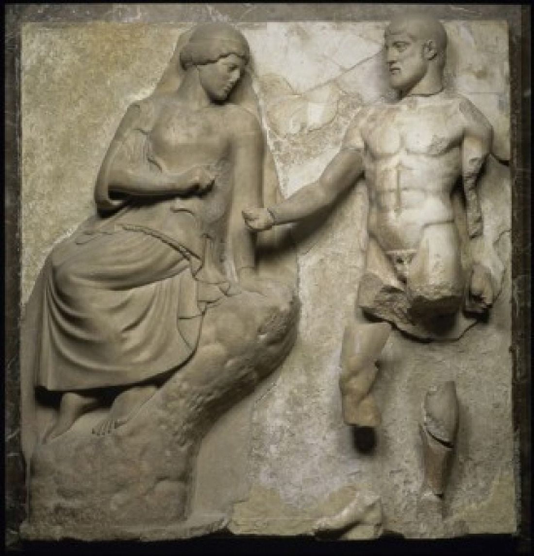 HERCULES AND ATHENA GREEK ART d Musee du Louvre Paris Canvas Art - (18 x 24)