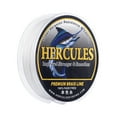 thumbnail image 1 of HERCULES Braided Fishing Line, Not Fade, 328 Yards PE Lines, 4 Strands Multifilament Fish Line, 50lb Test for Saltwater and Freshwater, Abrasion Resistant, White, 50lb, 300m, 1 of 6