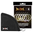 thumbnail image 1 of HERCULES Pre-Tied Loop Fly Fishing Leader 6 Pack with tapered leader wallet, 7.5FT - 3X 4X 5X, 1 of 7