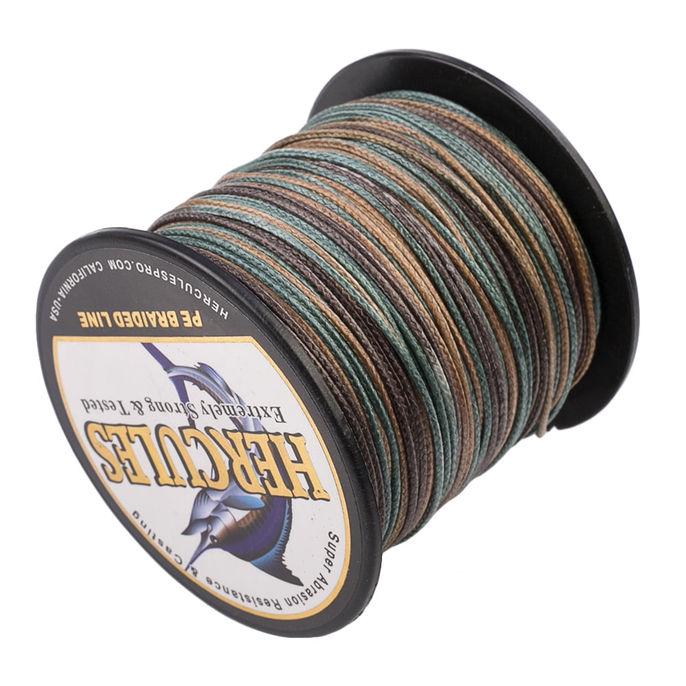 250 lb test braided fishing line HERCULES SUPER TOUGH Moss Green HERCULES Fishing Tackle catching edge over standard Monofilament or even other Super Braids Hercules Super Cast 100 M
